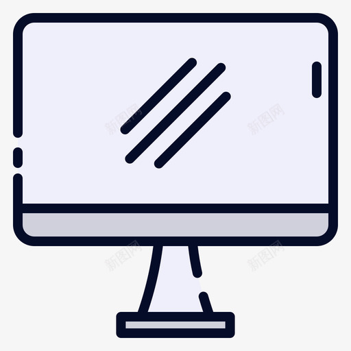 监视器商务507线颜色svg_新图网 https://ixintu.com 监视器 商务 颜色