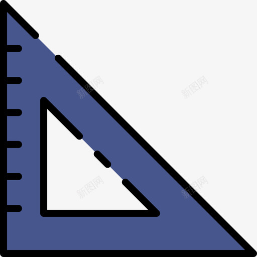 三角尺图案168线颜色svg_新图网 https://ixintu.com 三角尺 图案 颜色