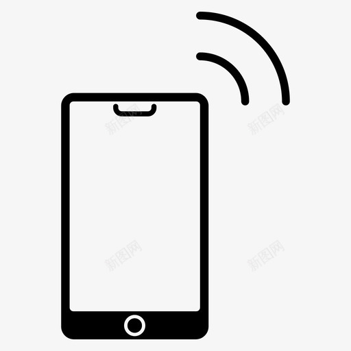移动电话连接设备网络svg_新图网 https://ixintu.com 移动电话 连接 设备 网络 wifi 混合 图标