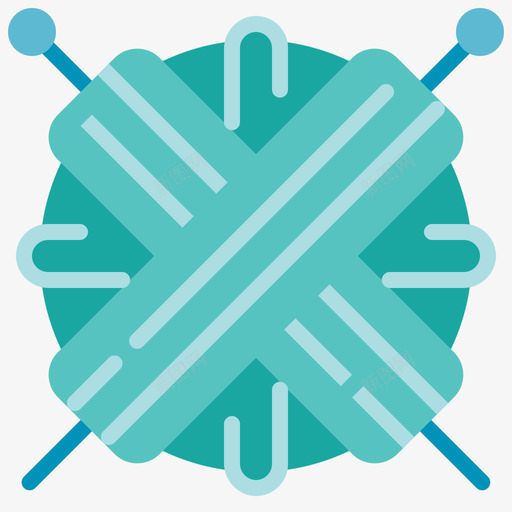 纱线球艺术与工艺1扁平svg_新图网 https://ixintu.com 纱线 线球 艺术 工艺 扁平
