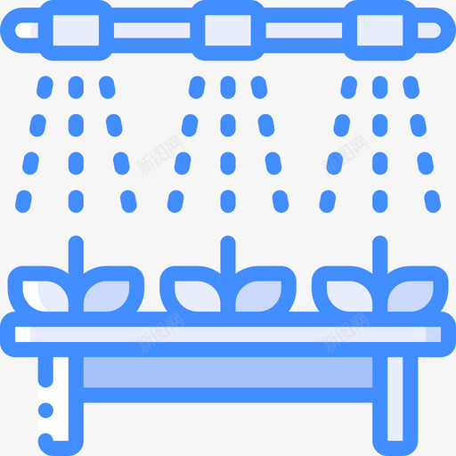 室内植物农业70蓝色svg_新图网 https://ixintu.com 室内 植物 农业 蓝色