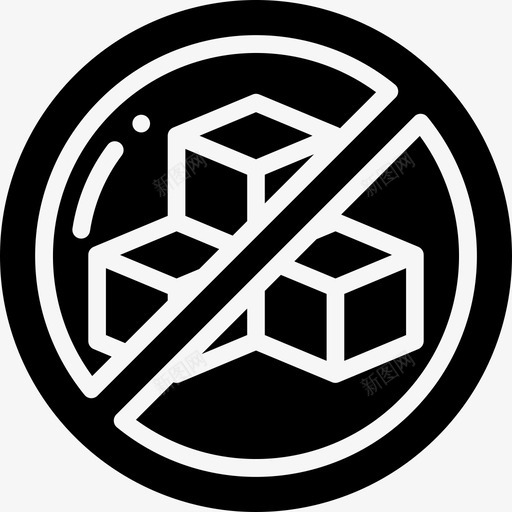 糖饮食和健身4填充svg_新图网 https://ixintu.com 饮食 健身 填充