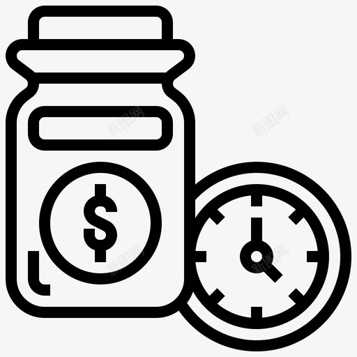 省钱保险105线性svg_新图网 https://ixintu.com 省钱 保险 线性
