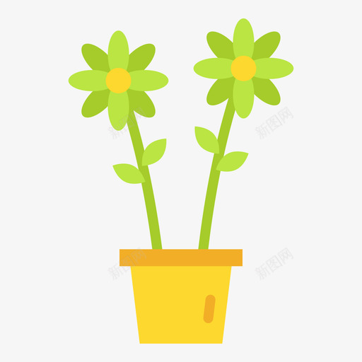 花复活节100平坦svg_新图网 https://ixintu.com 复活节 平坦