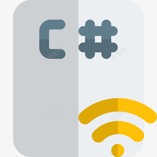 Wifiweb应用程序编码文件平面svg_新图网 https://ixintu.com Wifi web 应用程序 编码 文件 平面