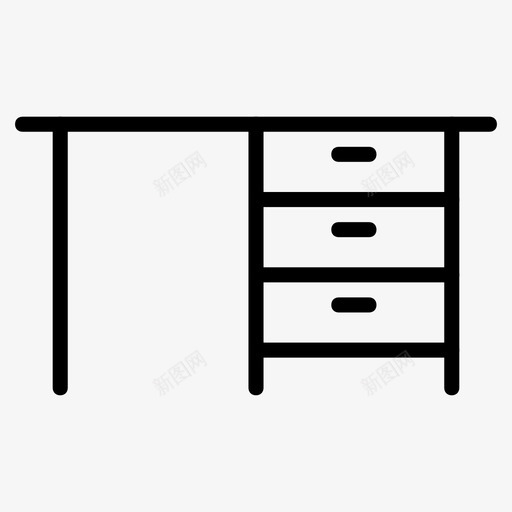 桌子装饰品抽屉svg_新图网 https://ixintu.com 桌子 装饰品 抽屉 家具