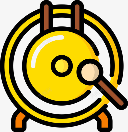 锣拳14线彩svg_新图网 https://ixintu.com 线彩