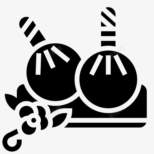按摩spa元素8字形svg_新图网 https://ixintu.com 按摩 spa 元素 字形