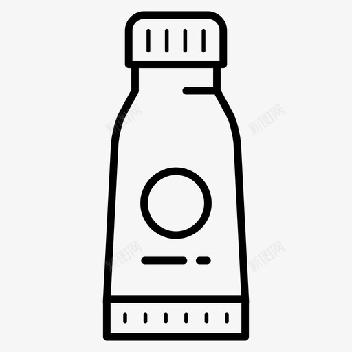 瓶子设计牛奶svg_新图网 https://ixintu.com 设计 瓶子 牛奶 设计图 图标