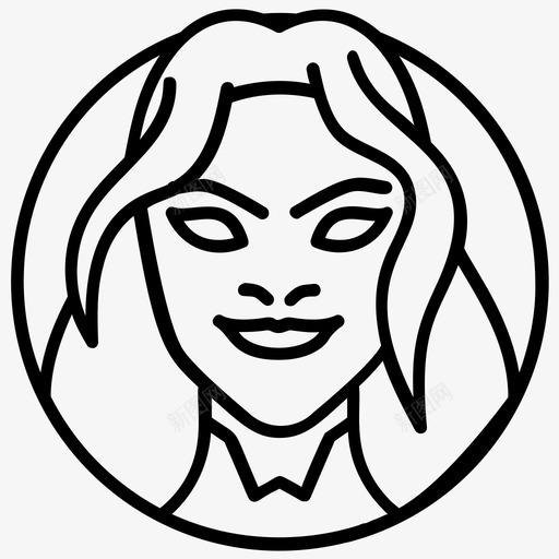 唐娜特洛伊黑暗骑士星火女孩svg_新图网 https://ixintu.com 唐娜 特洛伊 反派 矢量图 矢量 符号 表情 超级 英雄 战士 女孩