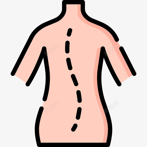 骨疗法替代医学37线性颜色svg_新图网 https://ixintu.com 疗法 替代 医学 线性 颜色