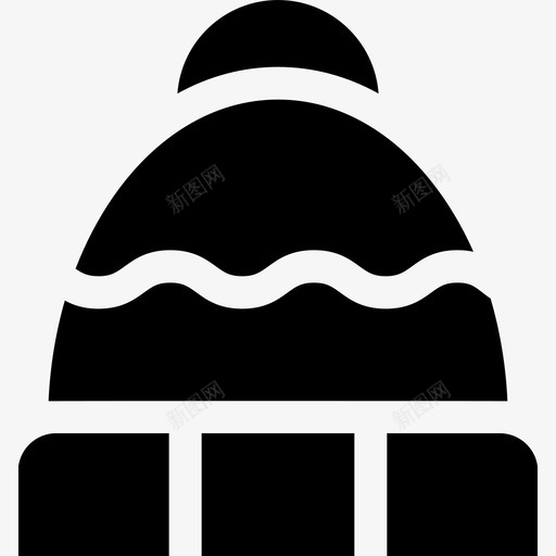 针织帽针线9填充svg_新图网 https://ixintu.com 针织 针线 填充