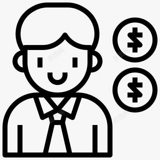 职员劳动节7直系svg_新图网 https://ixintu.com 职员 劳动节 直系