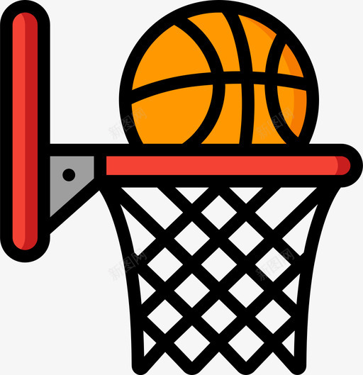 网篮球61线颜色svg_新图网 https://ixintu.com 篮球 颜色