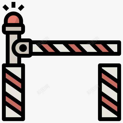 护栏火车站32线颜色svg_新图网 https://ixintu.com 护栏 火车站 颜色