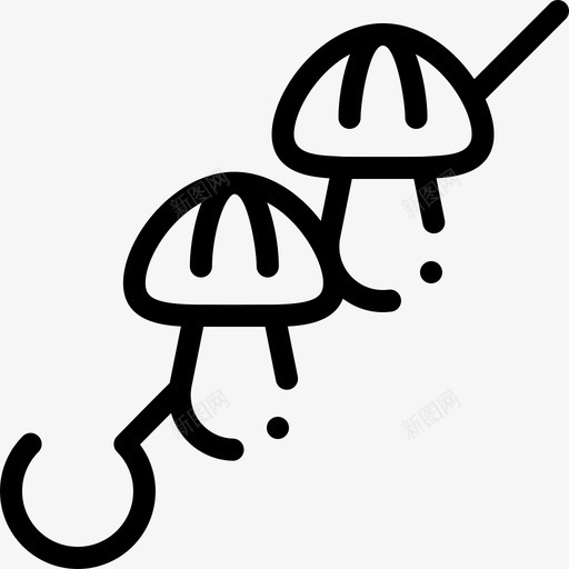 蘑菇烤肉54直系svg_新图网 https://ixintu.com 蘑菇 烤肉 直系