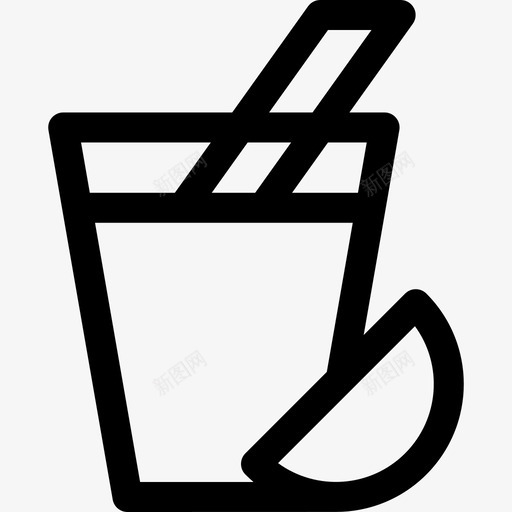 软饮料纯素30线性svg_新图网 https://ixintu.com 饮料 纯素 线性