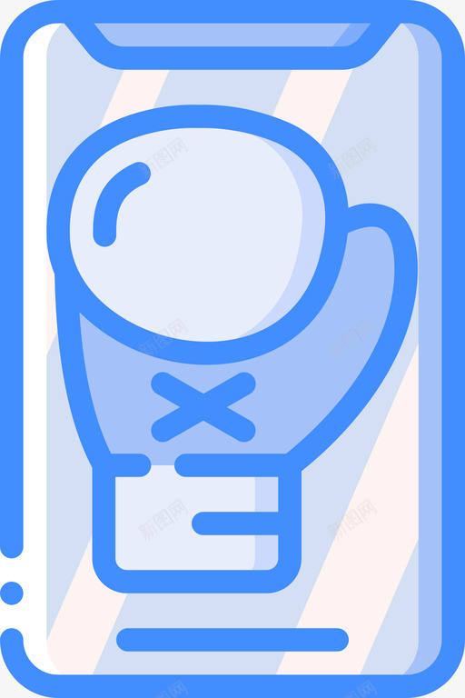 机动拳击17蓝色svg_新图网 https://ixintu.com 机动 拳击 蓝色