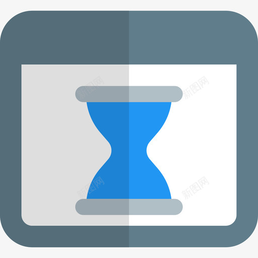 沙漏web应用程序登录页2平面svg_新图网 https://ixintu.com 沙漏 web 应用程序 登录 平面