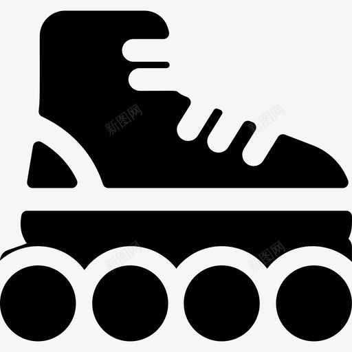 Rollerskate运输189填充svg_新图网 https://ixintu.com Rollerskate 运输 填充