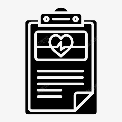 病历健康医院svg_新图网 https://ixintu.com 病历 健康 医院 病人