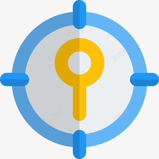 目标web应用SEO3平面svg_新图网 https://ixintu.com 目标 web 应用 SEO3 平面