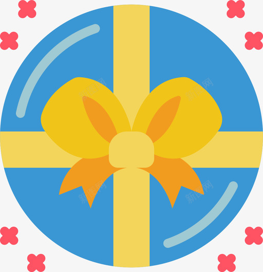 礼物礼物20平的svg_新图网 https://ixintu.com 礼物 平的