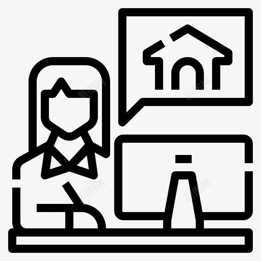 直系工人在家工作svg_新图网 https://ixintu.com 直系 工人 在家 工作