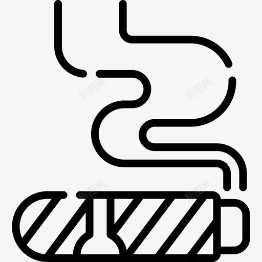 雪茄墨西哥44线性svg_新图网 https://ixintu.com 雪茄 墨西哥 线性