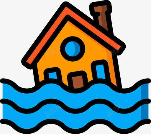 海啸世界末日2直线颜色svg_新图网 https://ixintu.com 海啸 世界 末日 直线 颜色