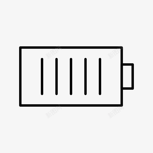 电池能量移动电池svg_新图网 https://ixintu.com 电池 能量 移动