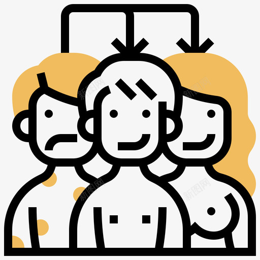 传染性疾病病毒传播34黄色阴影svg_新图网 https://ixintu.com 传染 传染性 性疾病 病毒 传播 黄色 阴影