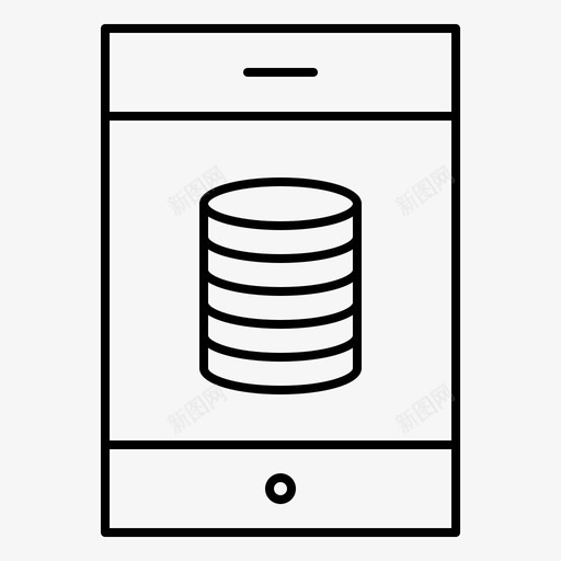 银行手机货币svg_新图网 https://ixintu.com 手机 银行 货币 商业 金融