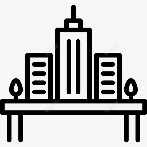 建筑学建筑师5线性svg_新图网 https://ixintu.com 建筑学 建筑师 线性