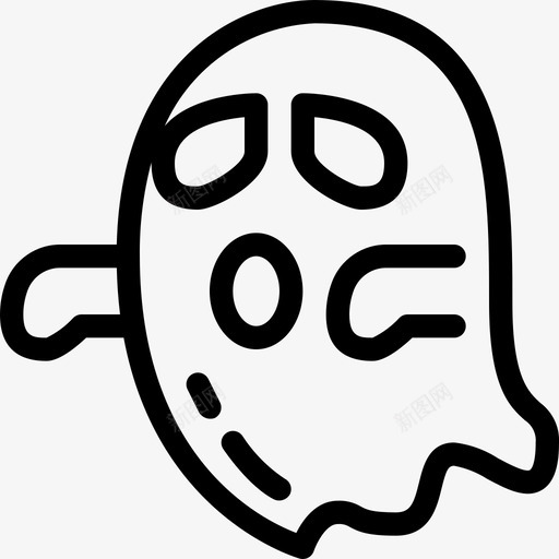 鬼魂万圣节精灵svg_新图网 https://ixintu.com 万圣节 鬼魂 精灵 幽灵 不给 捣蛋 大纲