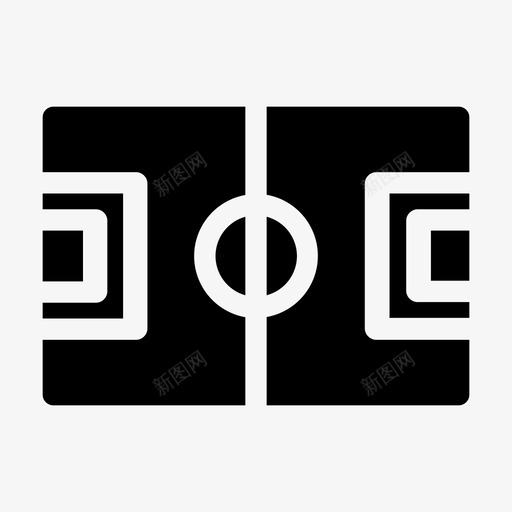 足球场足球游戏svg_新图网 https://ixintu.com 足球场 足球 游戏 运动 体育 实心