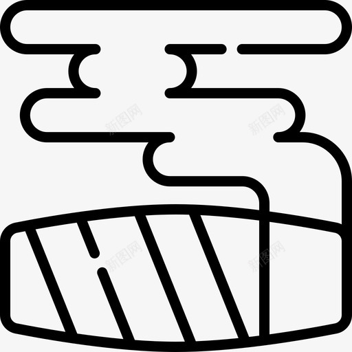 雪茄墨西哥41线性svg_新图网 https://ixintu.com 雪茄 墨西哥 线性