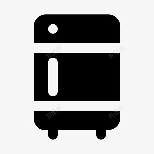 冰箱公寓房子svg_新图网 https://ixintu.com 厨房 冰箱 公寓 房子 现代 不锈钢 实心