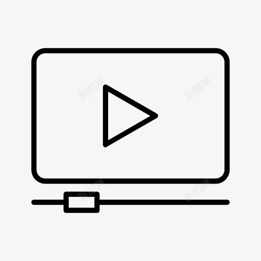 视频播放在线视频平板电脑svg_新图网 https://ixintu.com 视频 播放 在线视频 平板电脑 观看