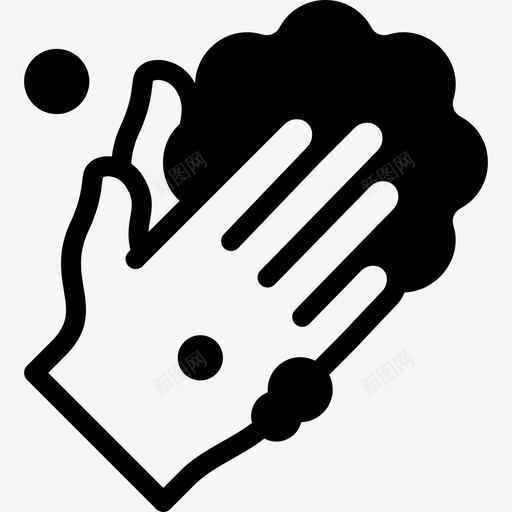 洗手冠状病毒22线状svg_新图网 https://ixintu.com 洗手 冠状 病毒 线状