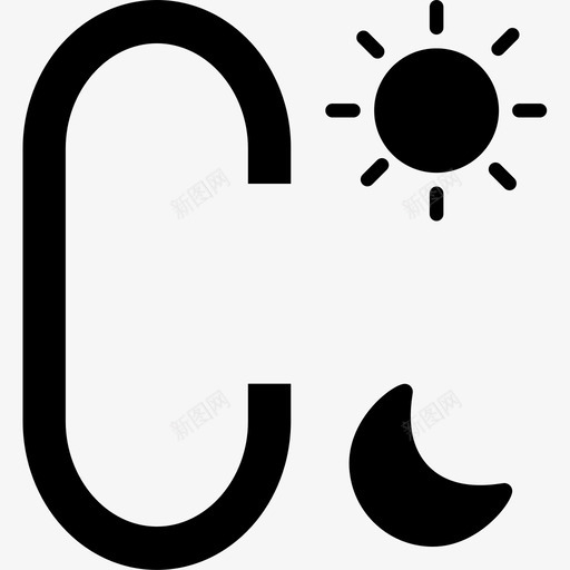 昼夜温差svg_新图网 https://ixintu.com 昼夜 温差