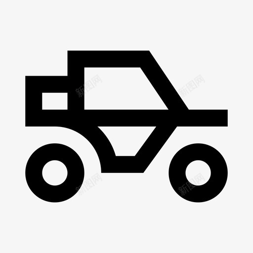 小车汽车越野svg_新图网 https://ixintu.com 运输 小车 汽车 越野 车辆 线路