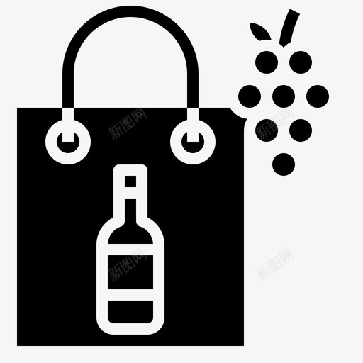 袋子葡萄酒13装满svg_新图网 https://ixintu.com 袋子 葡萄酒 装满