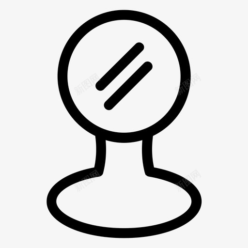 镜子漂亮玻璃svg_新图网 https://ixintu.com 镜子 漂亮 玻璃 内饰 化妆品 系列