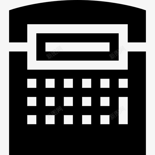 计算器大学68填充svg_新图网 https://ixintu.com 计算器 大学 填充