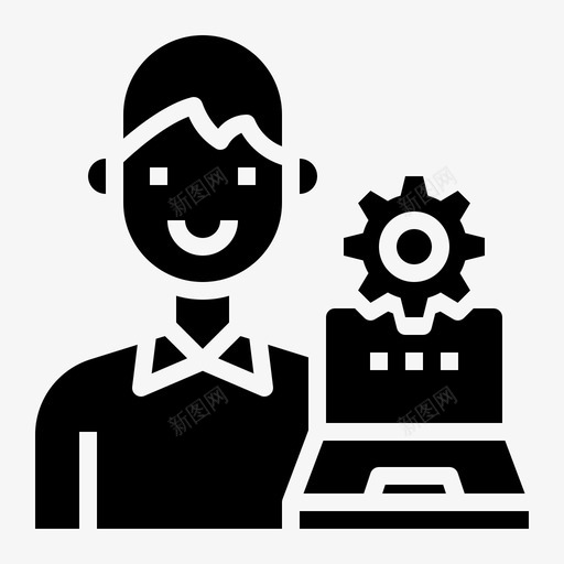 管理网络技术22填充svg_新图网 https://ixintu.com 管理 网络技术 填充