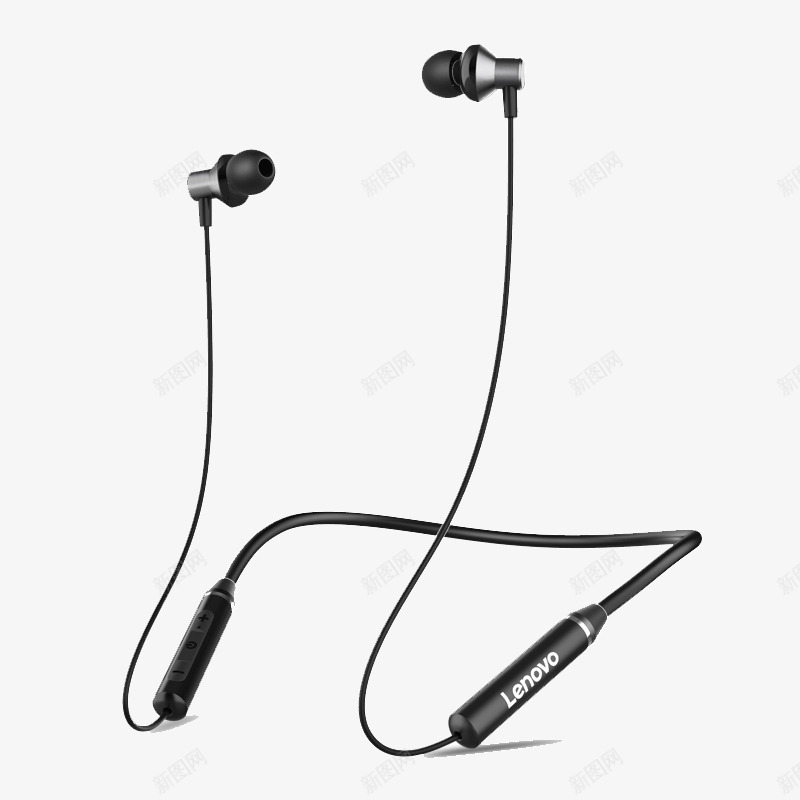 Lenovo联想HE05蓝牙耳机颈挂磁吸式挂脖无线png_新图网 https://ixintu.com Lenovo 联想 HE05 蓝牙耳机 颈挂 磁吸 式挂 无线