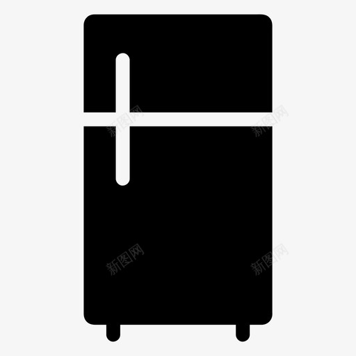 双门冰箱电器双门svg_新图网 https://ixintu.com 双门 冰箱 电器 厨房 家用电器