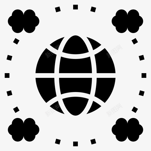 社交网络大脑概念7填充svg_新图网 https://ixintu.com 社交 网络 大脑 概念 填充