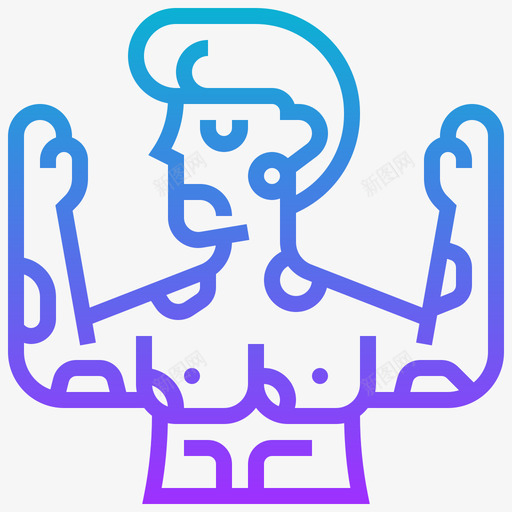 皮炎病毒传播32梯度svg_新图网 https://ixintu.com 皮炎 病毒 传播 梯度